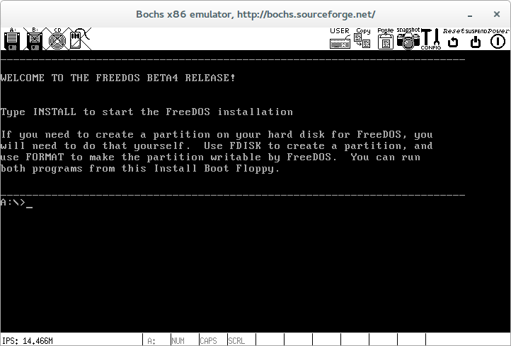 FreeDos in Box